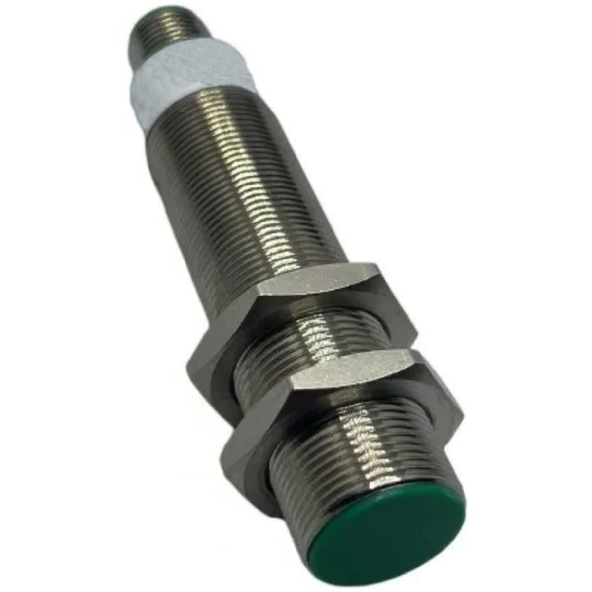 Sensor Indutivo Cilíndrico Roscado Sn=5mm M18x1,00mm Latão 4 Fios 10-30Vcc Conector M12 4 Pinos Pnp 1Na+1Nf Sl Weg