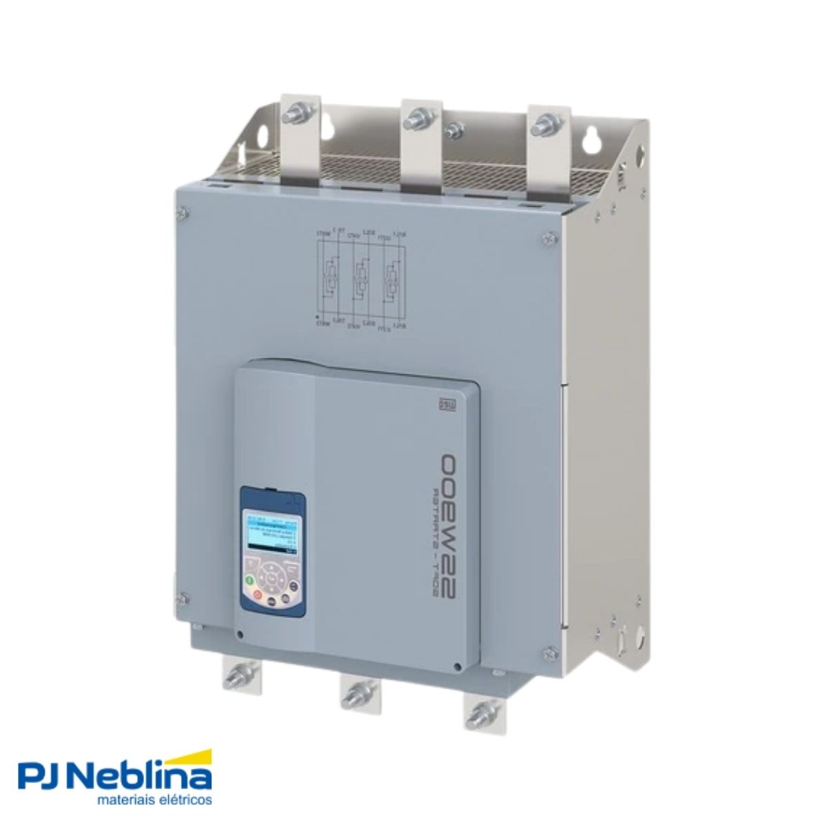 Chave Partida Softstarter Trifásico 604A 220-575V 485Kw Ip00 - Weg