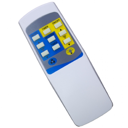 Controle Remoto Para Ventilador Sem Fio Bivolt Plástico Branco - Pw