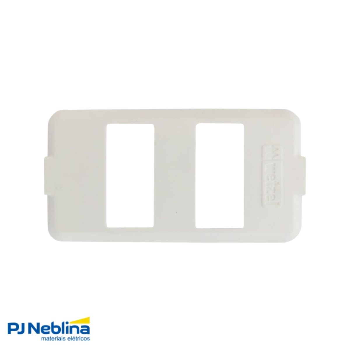 Tampa Condulete 2 Postos Distanciados Pvc 1/2-3/4 Bc S/Vedação - Wetzel