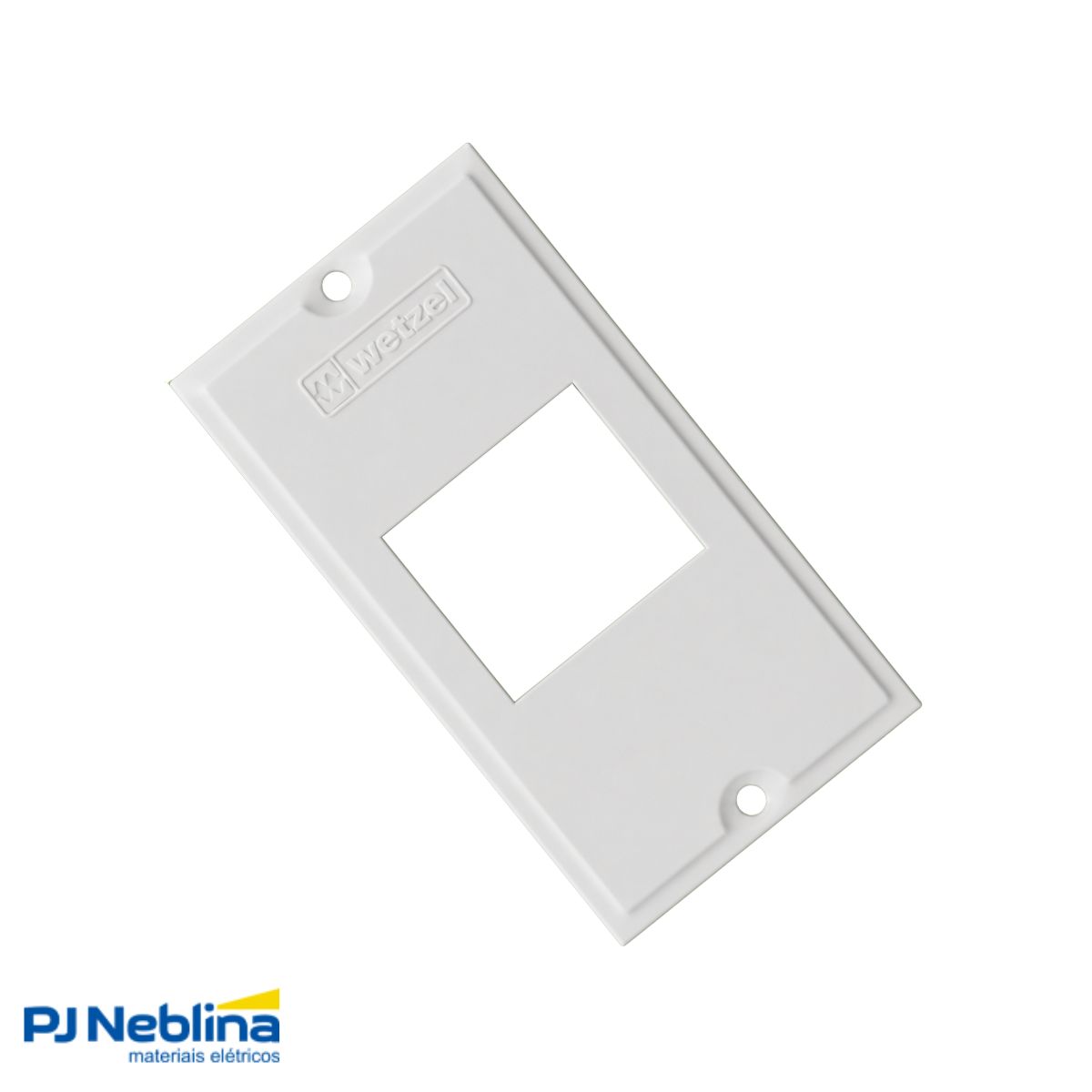 Tampa Condulete 1 Tom Rj11/Rj45 Pvc 1/2-3/4 Bc S/Vedação - Wetzel