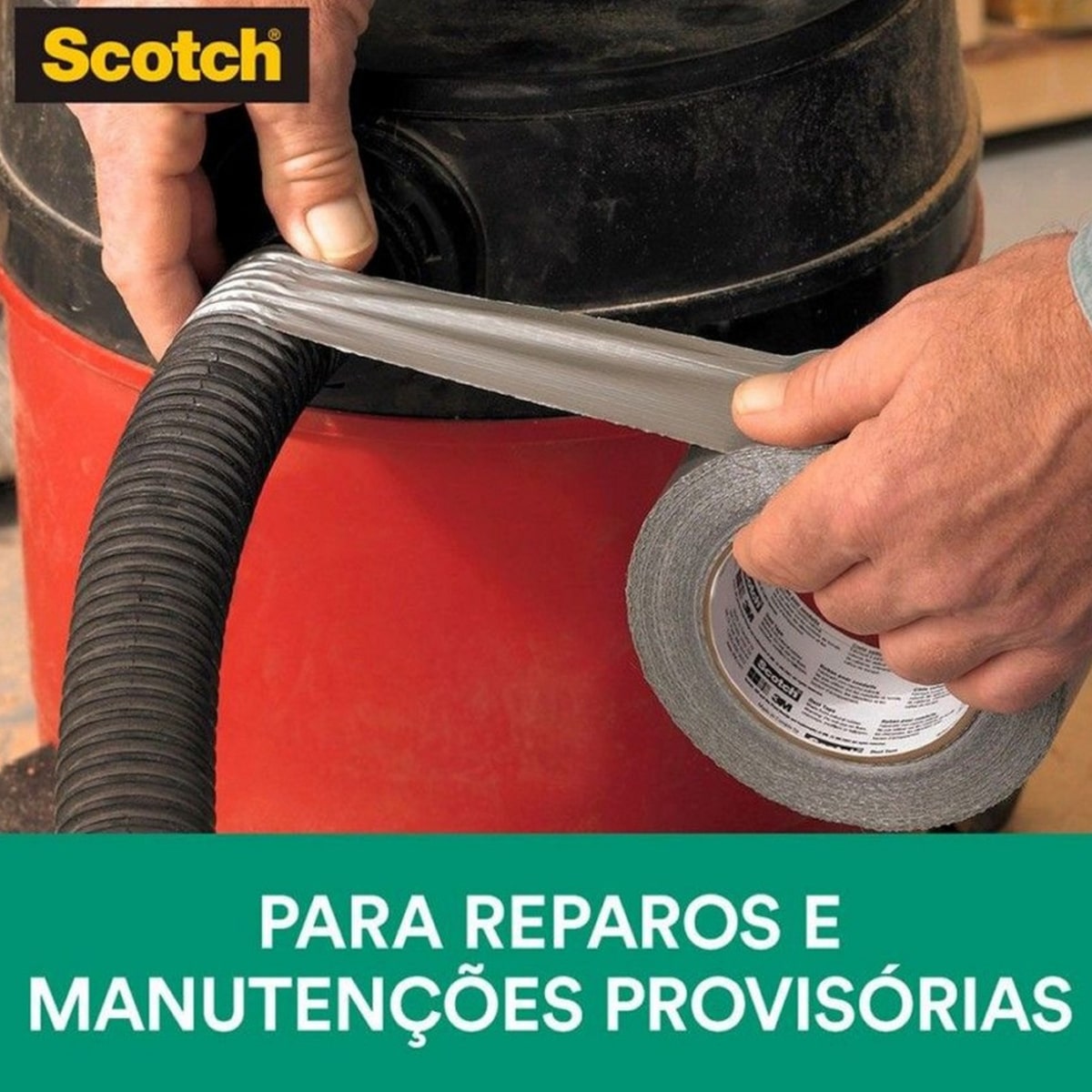 Fita Adesiva Silver Tape Scotch 5 Metros 45mm - 3M do Brasil