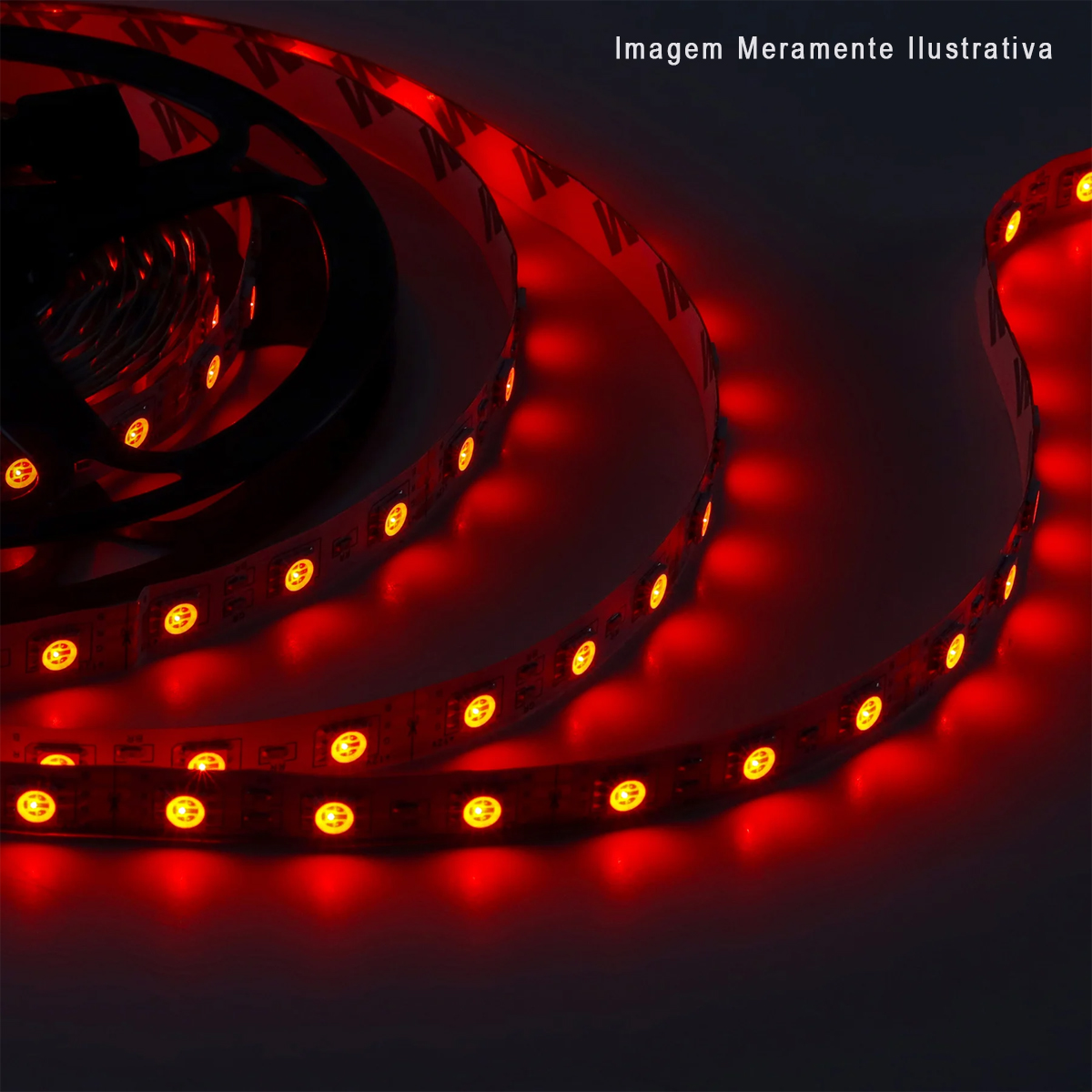 Fita De Led LED 5050 7,8W/M 12Vcc RGB Rolo Com 5 Metros - Gaya