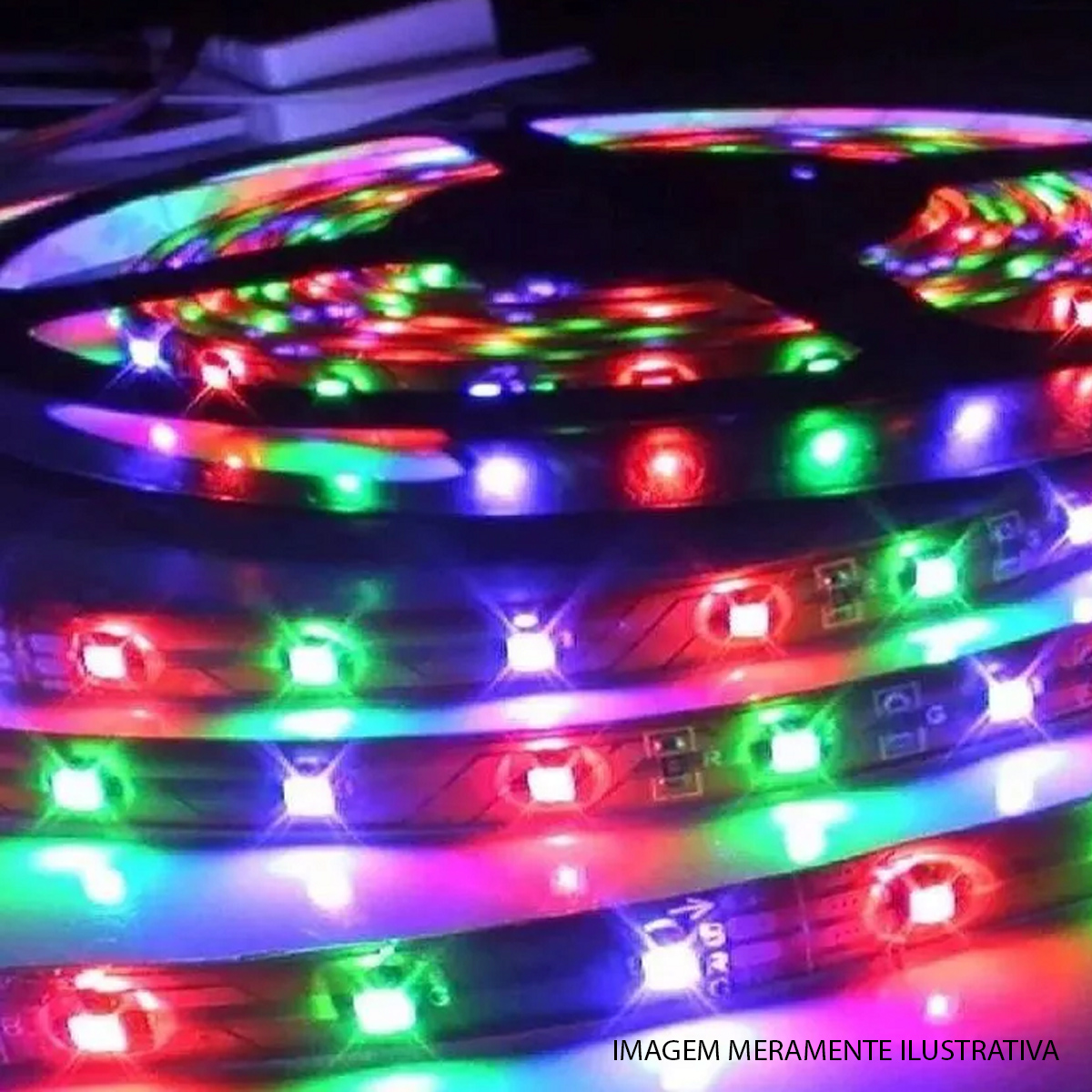 Fita Led 2835 3,6W/M 12V Rgb 100Lm/M Rolo Com 5 Metros 9150 - Gaya