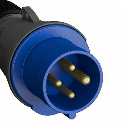 Plug Macho 16A 200/250V Azul 9H 316EP9 - ABB