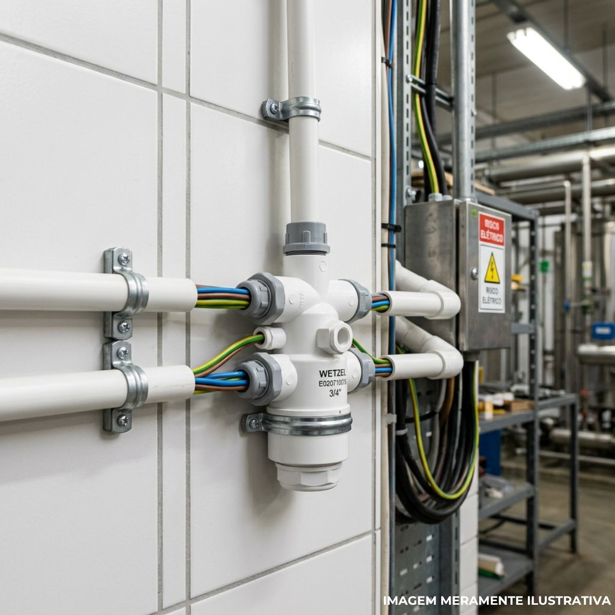 Cotovelo C/Tp Vigia 1/2 Pvc S/R Br - Wetzel