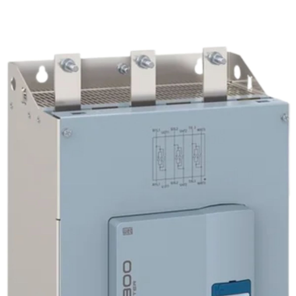 Chave Partida Softstarter Trifásico 670A 220-575V 550Kw Ip00 - Weg