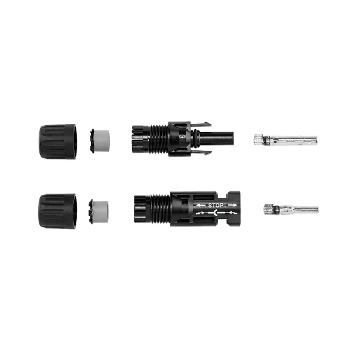 Conector Para Cabo Mc4 Para Fêmea/Macho 1 Via 45A 1,5Kv - Intelbras