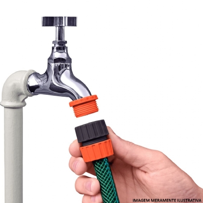 Engate Rosqueado Mangueira/Torneira 1/2 - Tramontina