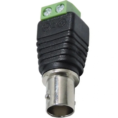 Conector Bnc Fêmea Com Borne - Asantos