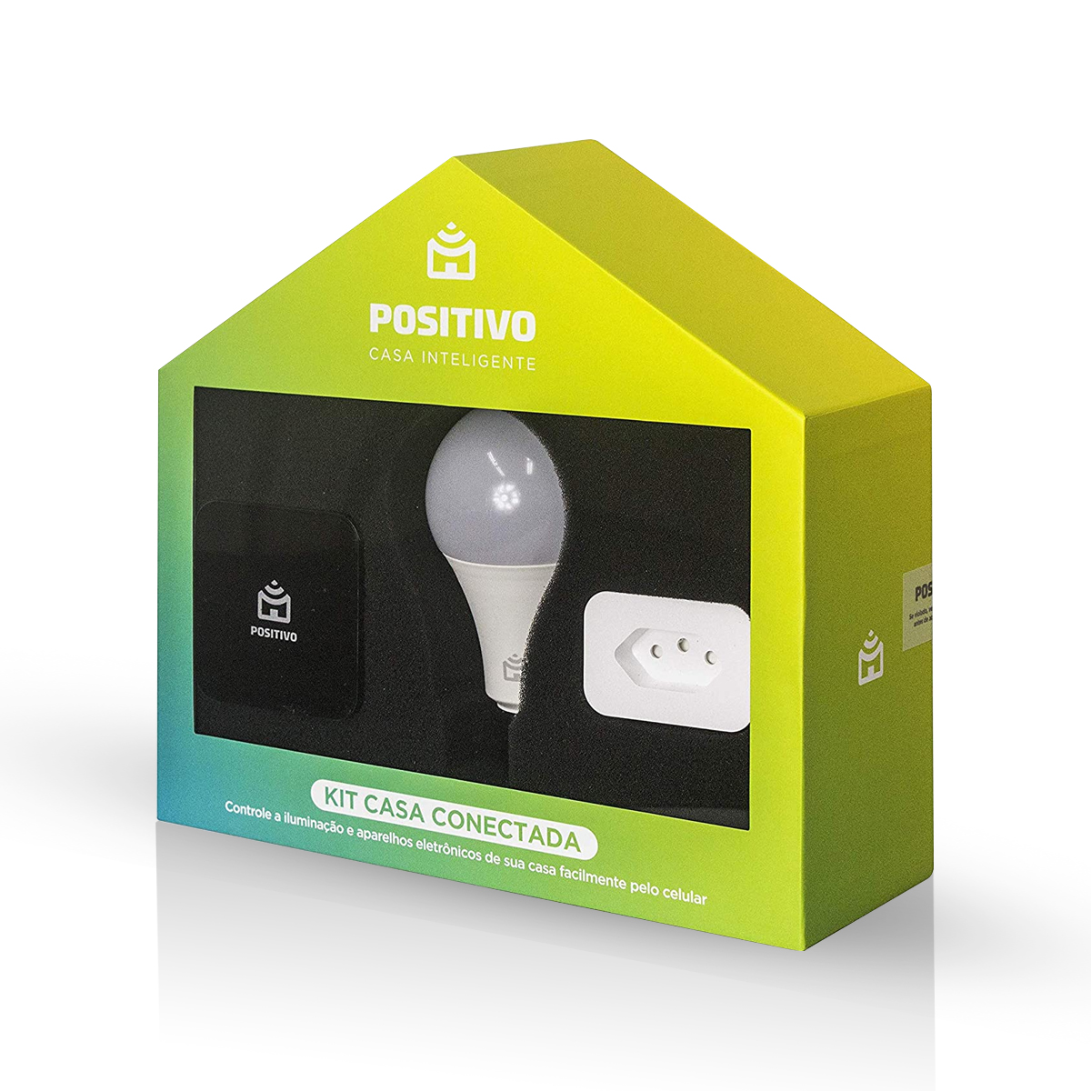 Kit Automação Residencial Inteligente Smart Alexa Google - Positivo