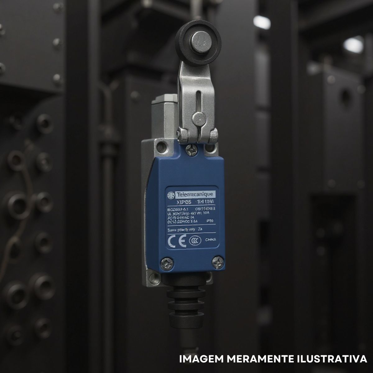 Chave Fim De Curso Alavanca C/Roldana 3A 1Na+1Nf Ip65 - Telemecanique