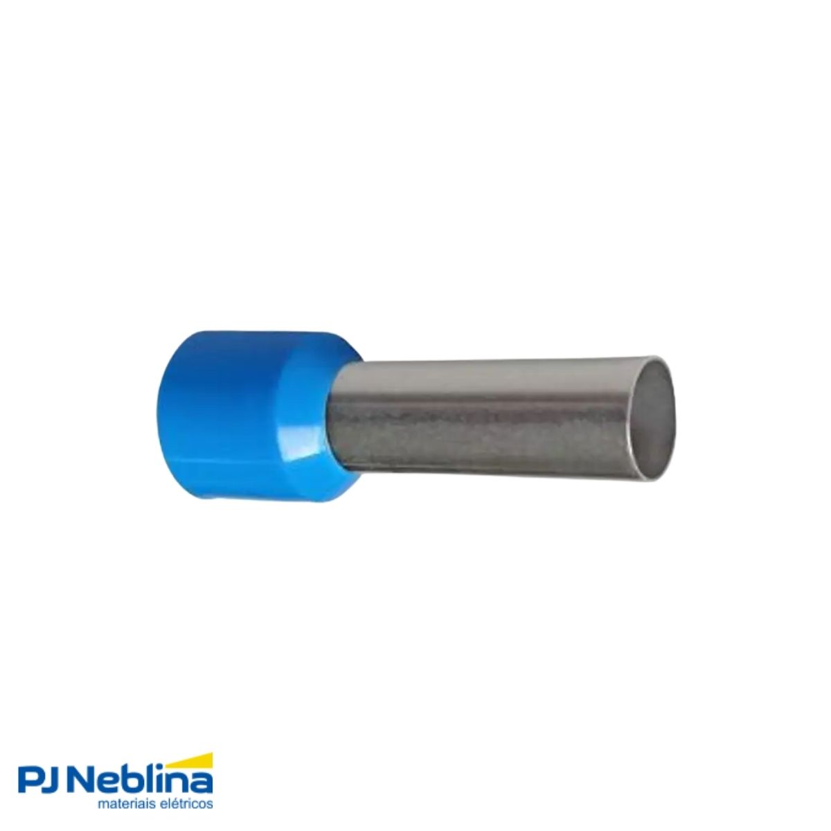 Terminal Tubular (Ilhos) 16Mm (6Awg) Pré-Isolado Azul - Intelli