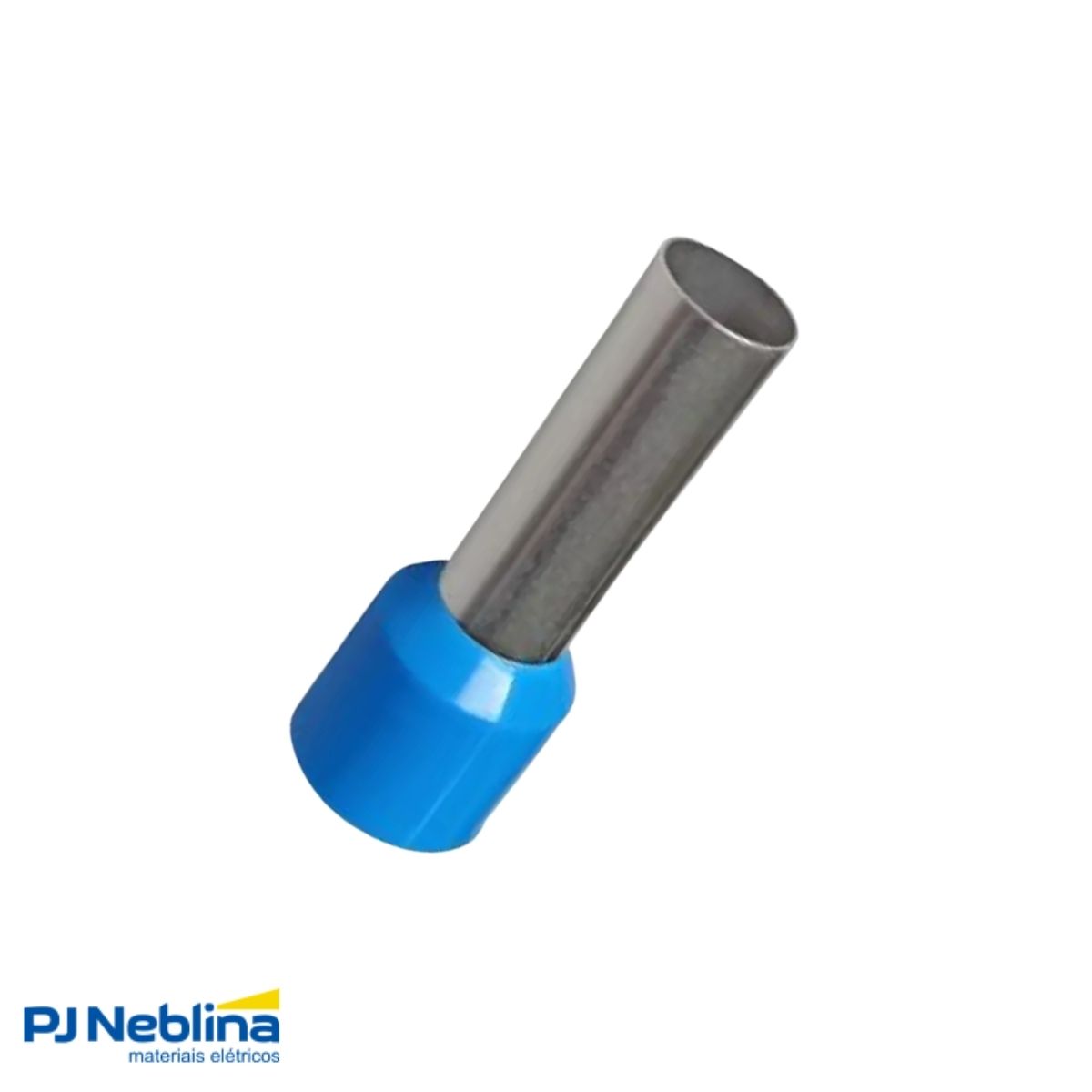 Terminal Tubular (Ilhos) 16Mm (6Awg) Pré-Isolado Azul - Intelli