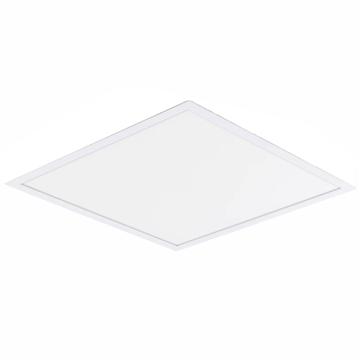 Luminária Painel Led Embutir Quadrado Branco 50W Bivolt 4000K Luz Do Dia 5000Lm 25000H Ip40 50/60Hz 620x620x80Mm Slim Tech - Bronzearte