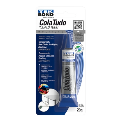 Cola Tudo Multiuso Blister 20G - Tek Bond