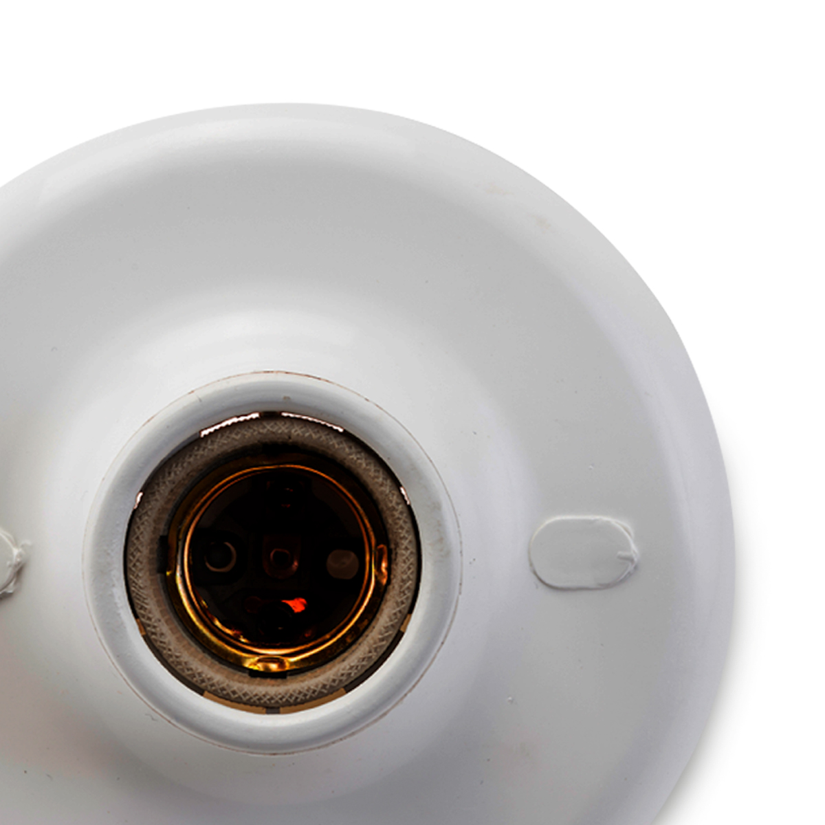 Plafon Sobrepor Diâmetro 14cm Redondo Polipropileno 100W E27 Branco - Demi