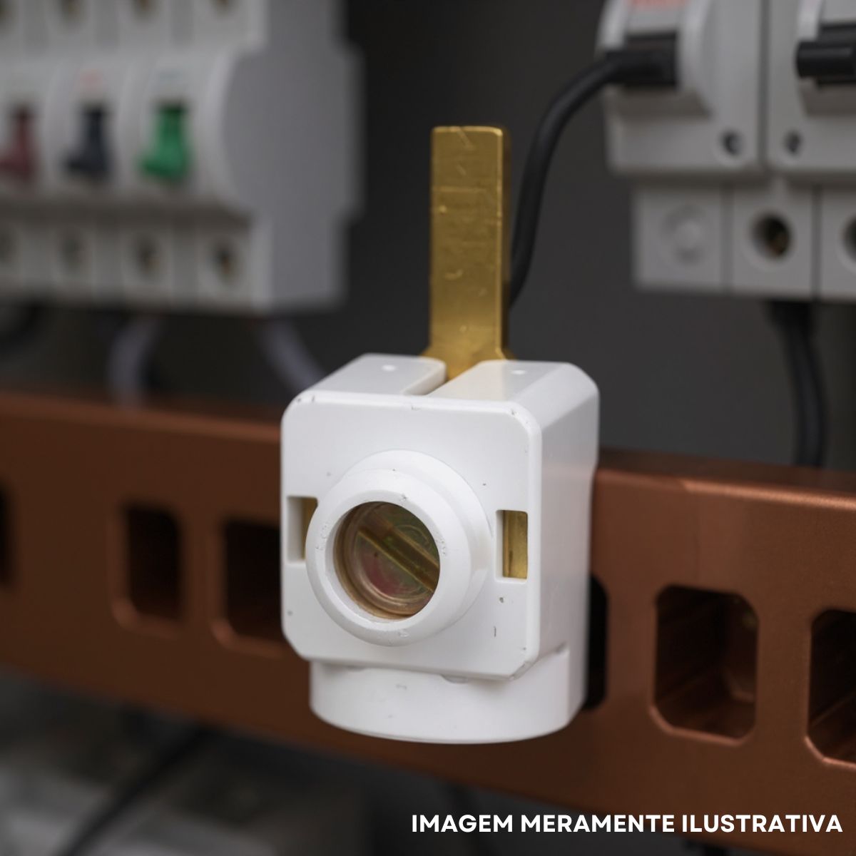 Conector Genérico Barramento Elétrico 50Mm Pct C/ 03 - Steck