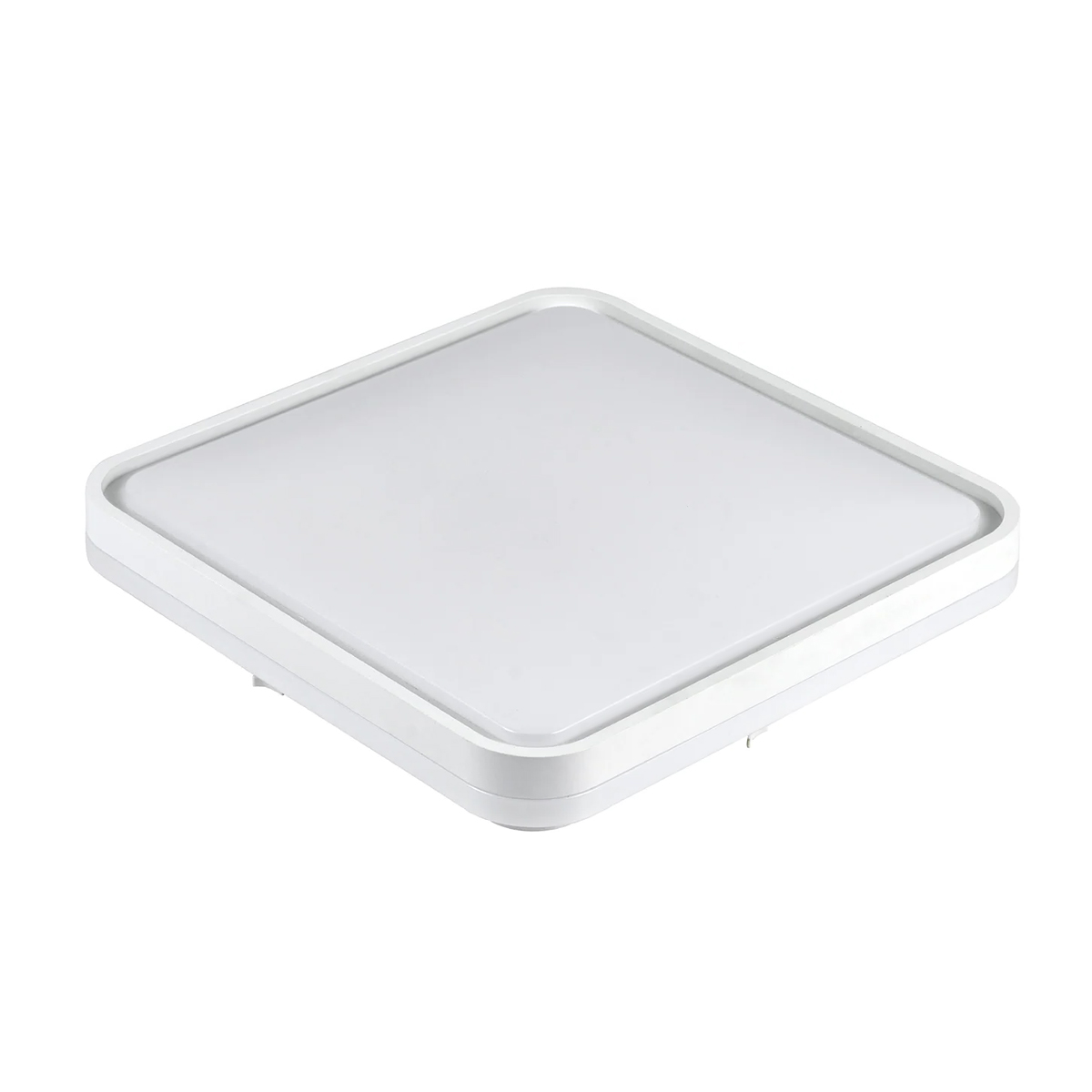 Luminária Plafon Led Sobrepor Vontae 48W Bivolt Luz Amarela/Neutra/Branca 3000/4000/6000K - Hevvy