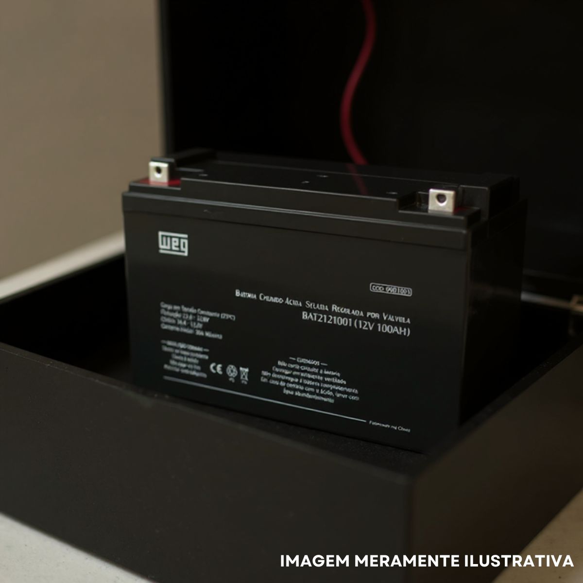 Bateria Selada Vrla 12V 18Ah 181X167X77Mm - Weg