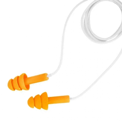 Protetor Auditivo Inserção Pomp Plus Pré-Moldados Silicone Laranja Ca5745 HB004680565 - 3M Do Brasil