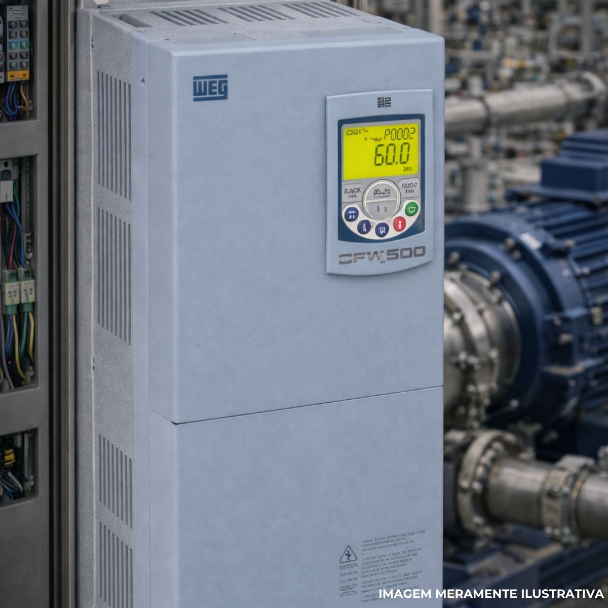 Inversor Frequência Trifásico 380-480V 50/60Hz 61A 30Kw - Weg