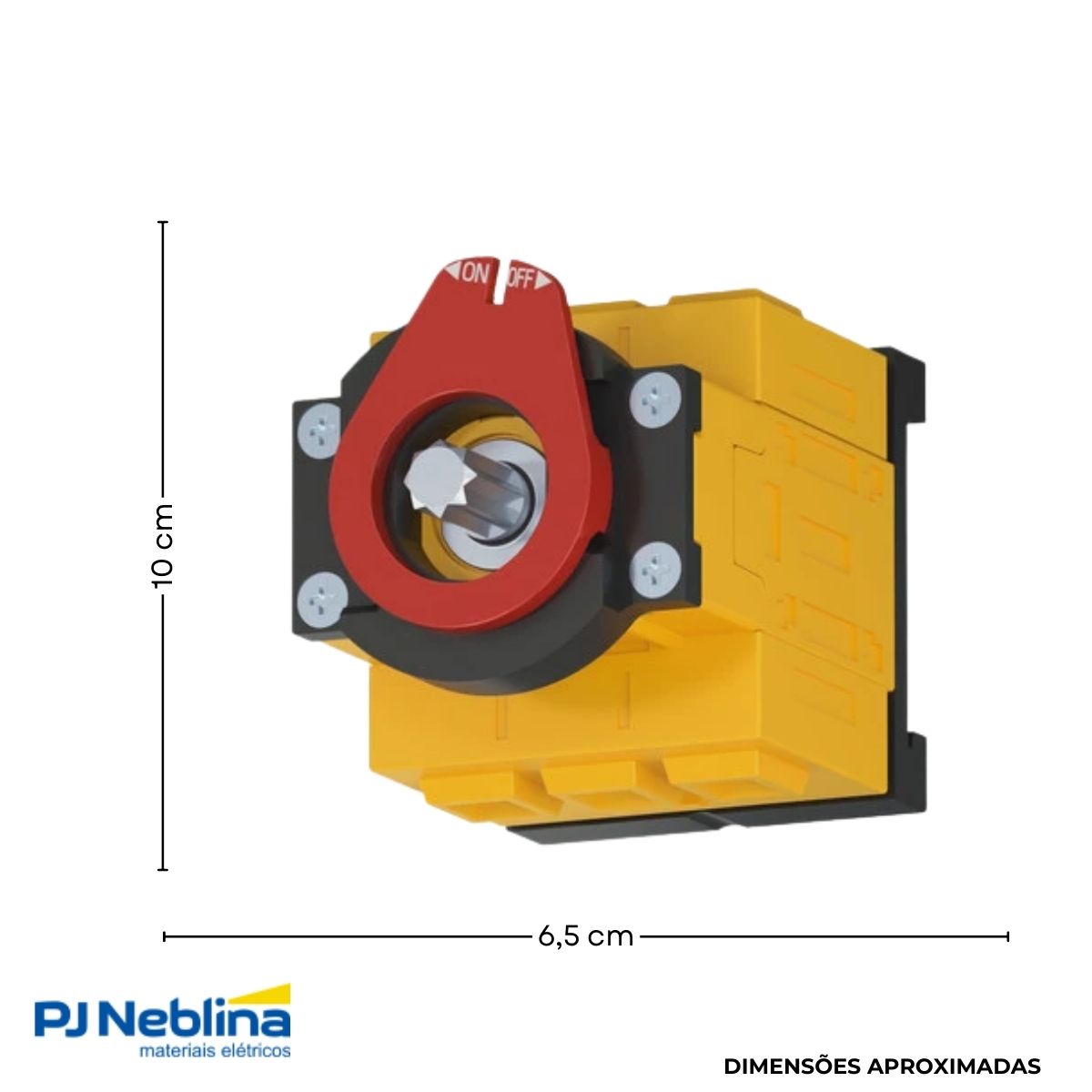 Chave Seccionadora Rotativa Sob Carga 3 Polos 40A Topo - Weg