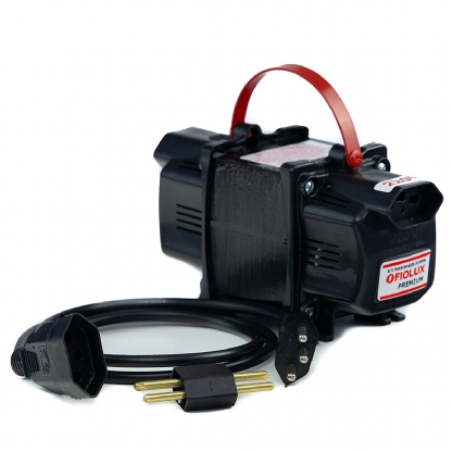 Transformador Premium Com Tomadas Tripolar 110/220V 60Hz 500Va - Fiolux