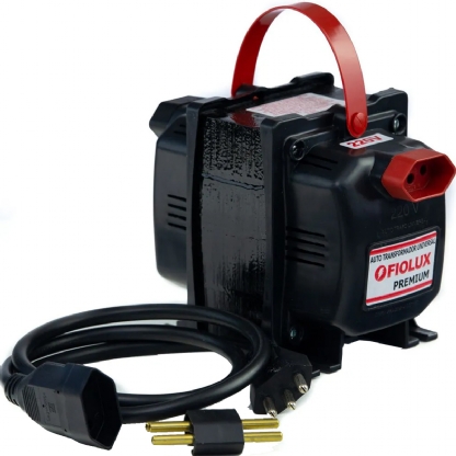 Transformador Premium Com Tomadas Tripolar 110/220V 60Hz 3000Va - Fiolux