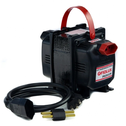 Transformador Premium Com Tomadas Tripolar 110/220V 60Hz 5000Va - Fiolux