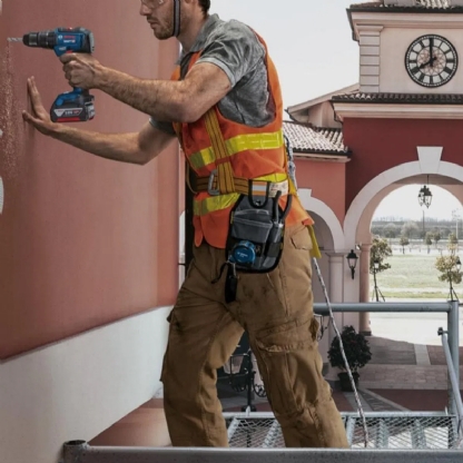 Parafusadeira E Furadeira Impacto 1/2 GSB 18V-50 13Mm Bateria 18V Com Maleta E 2 Baterias - Bosch