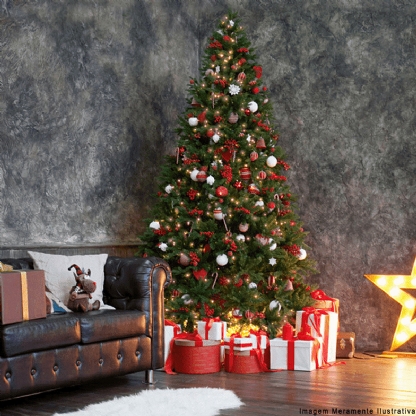 Kit Bolas 6cm Decoradas Branca E Vermelha Com 12 Unidades - Chibrali