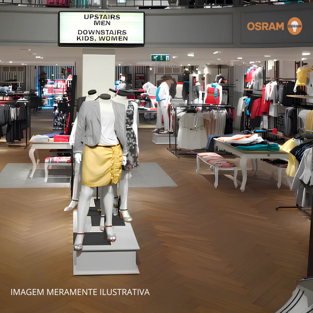 Lâmpada Led Par30 28W Bivolt E27 3000K Luz Amarela 3000Lm 30G 7017621 - Osram