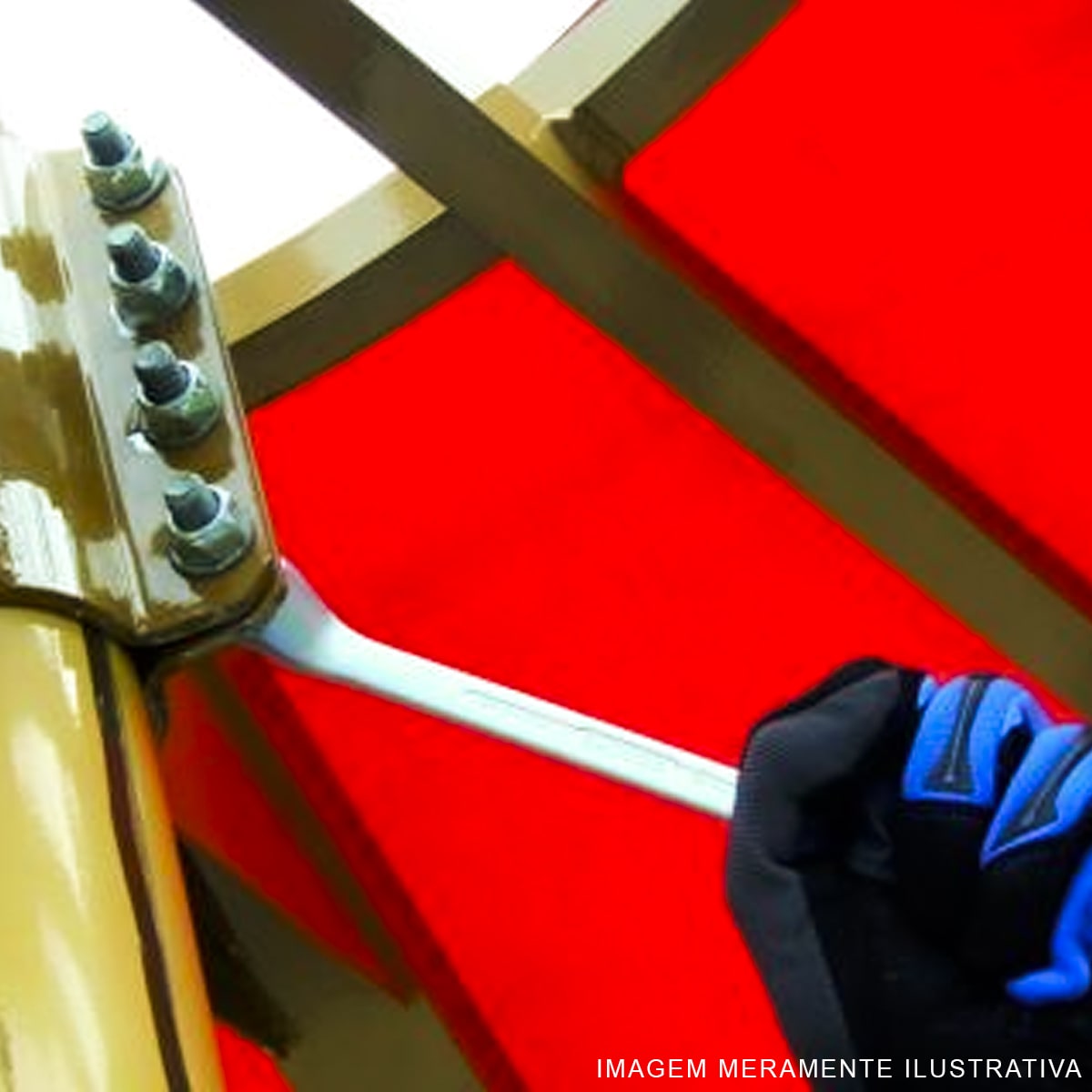 Chave Combinada 2.1/4 Polegadas Aço Cromo Vanadium 002.580 - Gedore