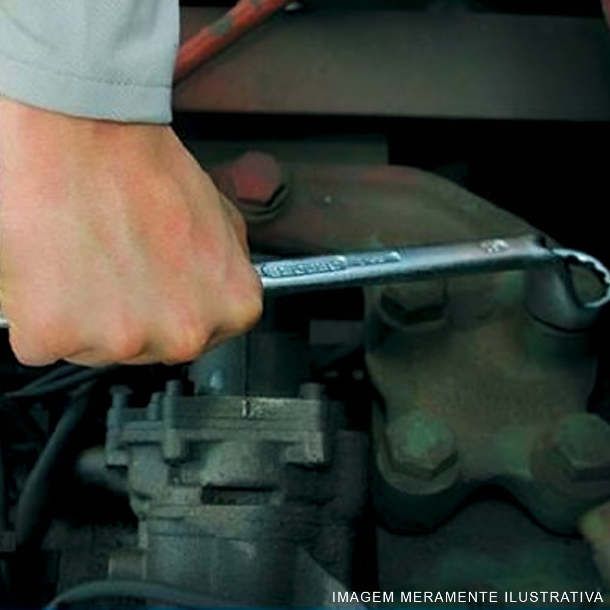 Chave Estrela 3/8X7/16 Polegadas 195Mm Aço Cromo Vanadium 003.552 - Gedore