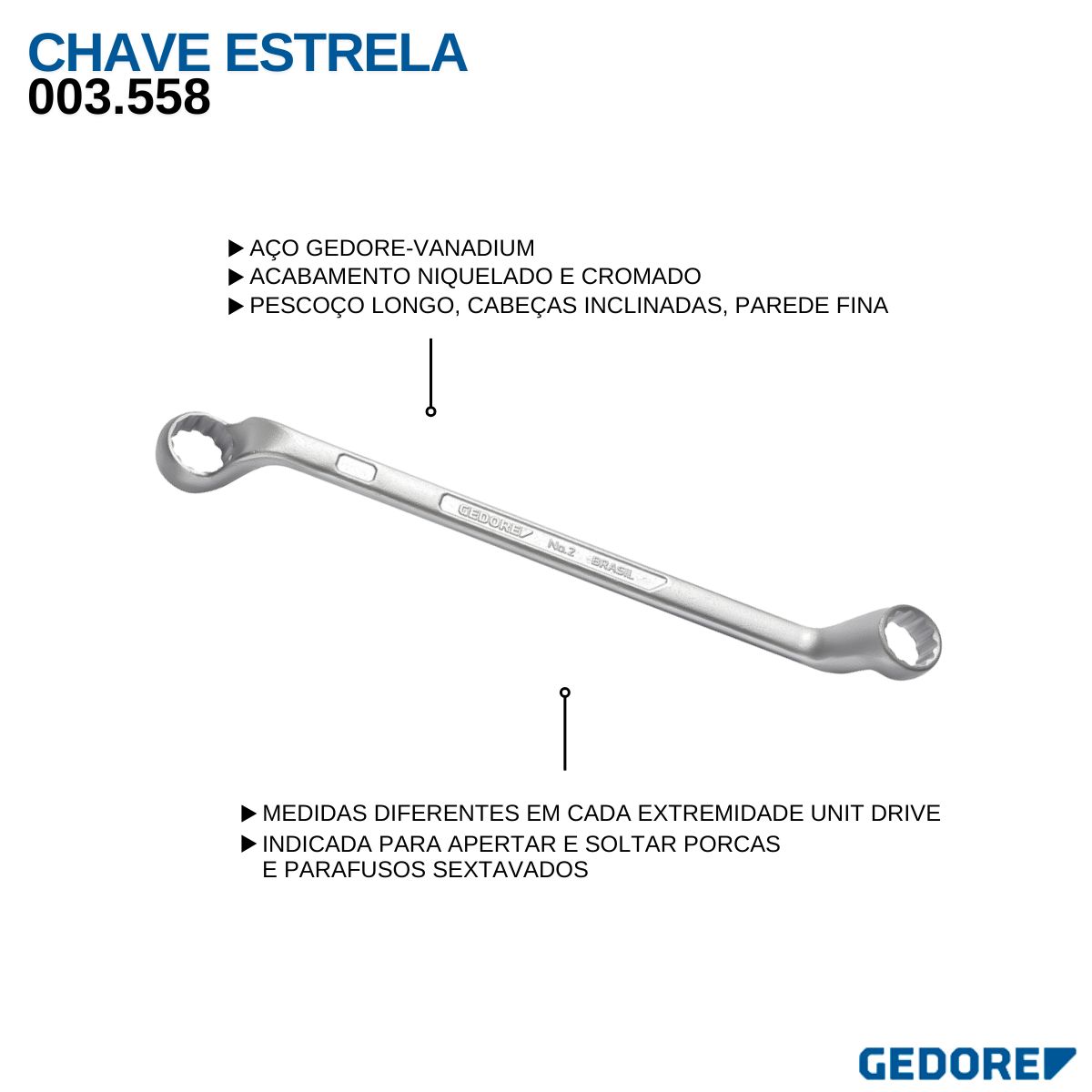 Chave Estrela 3/4x25/32