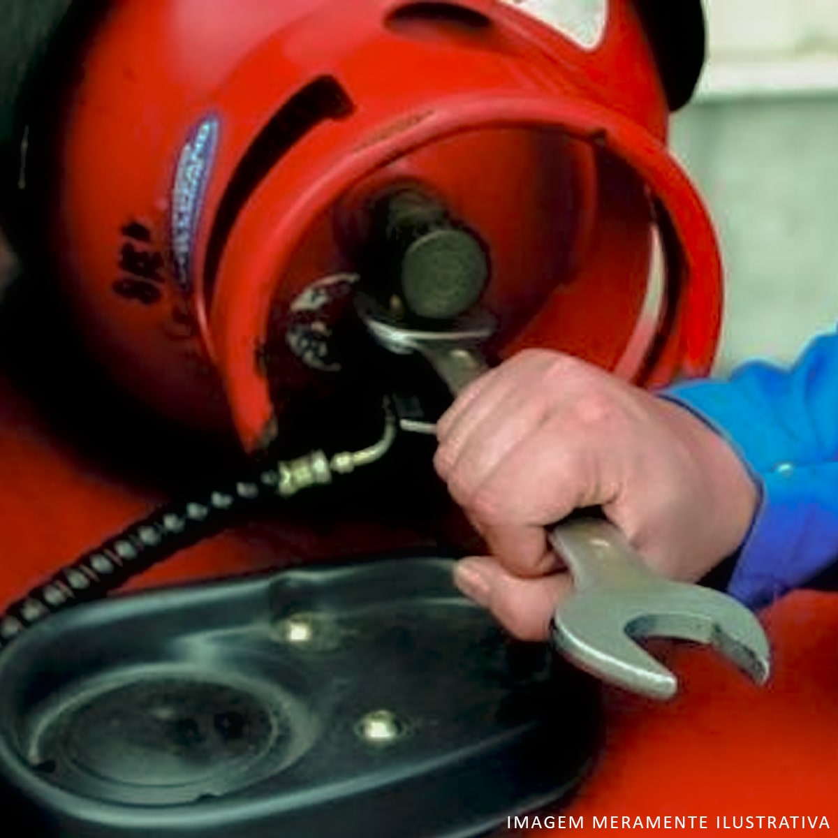 Chave Fixa 1/4x5/16 Polegadas 120Mm Aço Cromo Vanadium 004.551 - Gedore