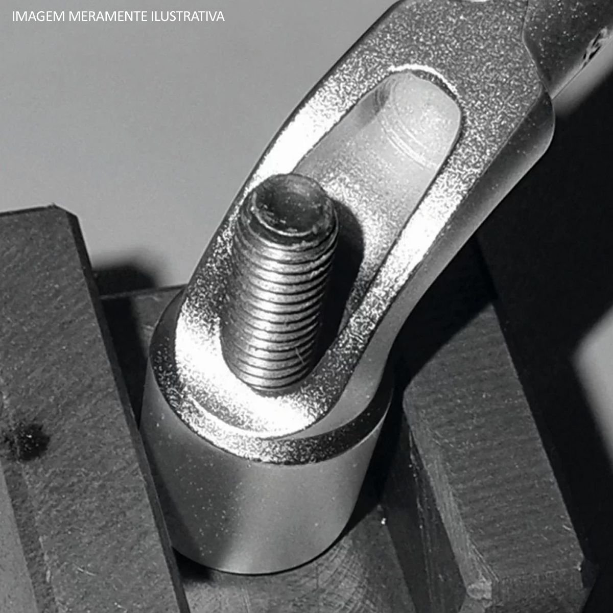 Chave Biela Passante 8Mm Aço Cromo Vanadium Niquelado/Cromado - Gedore