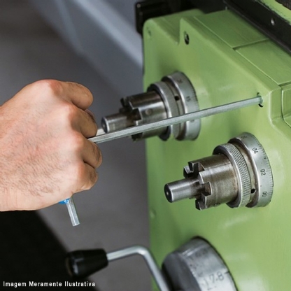 Chave Hexagonal Allen Tipo L Longa 17mm - Gedore