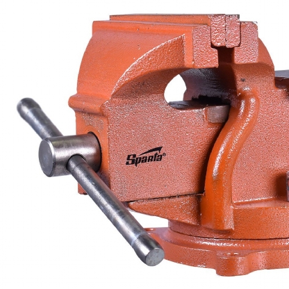 Torno Morsa De Bancada N5 125 mm Giratória Com Bigorna - Sparta