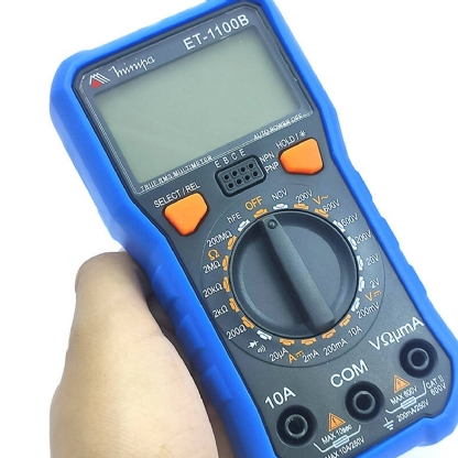 Multimetro Digital Et-1100B 200/600V Cat II 600V - Minipa
