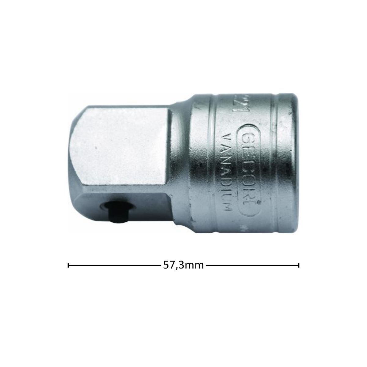 Adaptador Para Acessório Manuais 3/4X1/2 017.100 Gedore