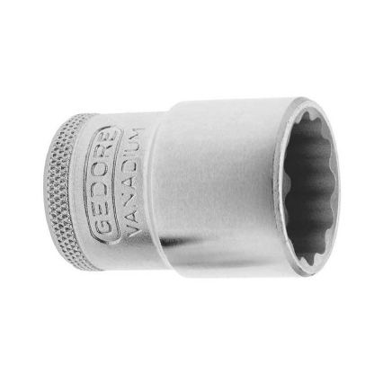 Soquete Estriado Encaixe 1/2 Polegadas 14mm D19-14 - Gedore