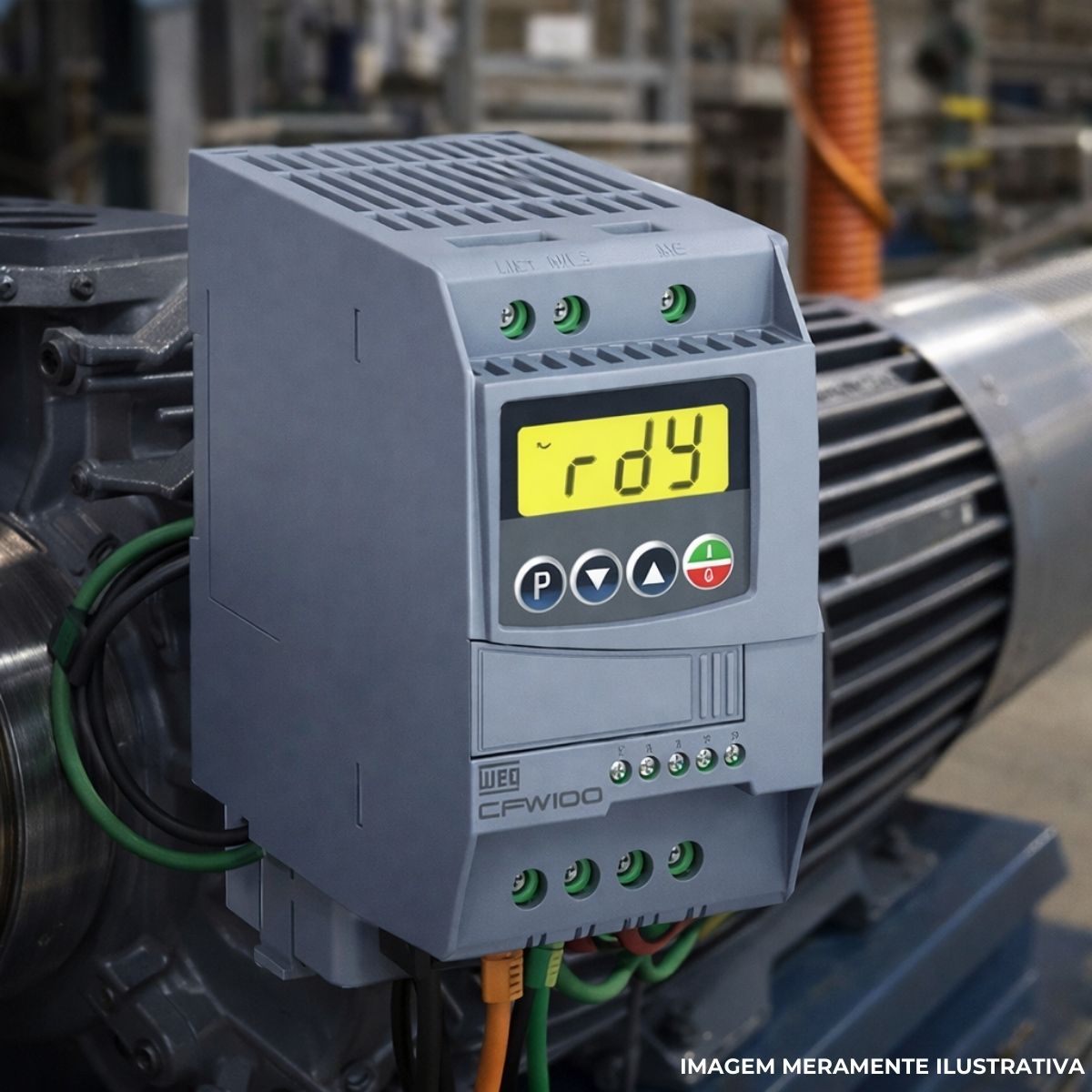 Inversor Frequência Monofásico 200-240V 50/60Hz 7,3A 1,5Kw - Weg