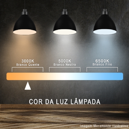 Luminária Plafon Led Sobrepor Redondo Branco 18W Bivolt 3000K Luz Amarela - Avant