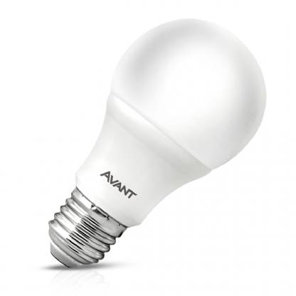 Lâmpada Led Bulbo A60 9W Bivolt E27 6500K Luz Branca - Avant