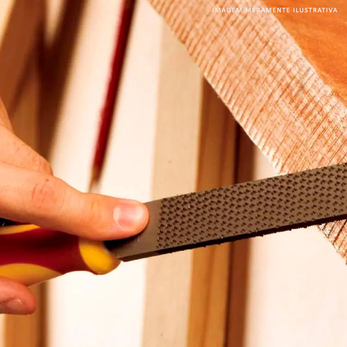 Cabo Para Lima Plástico 10-14 Polegadas Branco L199b - Starrett