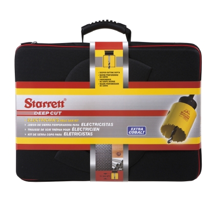 Kit Serra Copo Deep Cut Industrial 11 Serras 3 Acessórios - Starrett