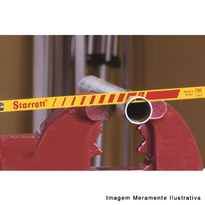 Lâmina Serra Manual Safe-Flex Bi-Metal 12 Polegada 24D Kbs1224-10 10 Unidades - Starrett