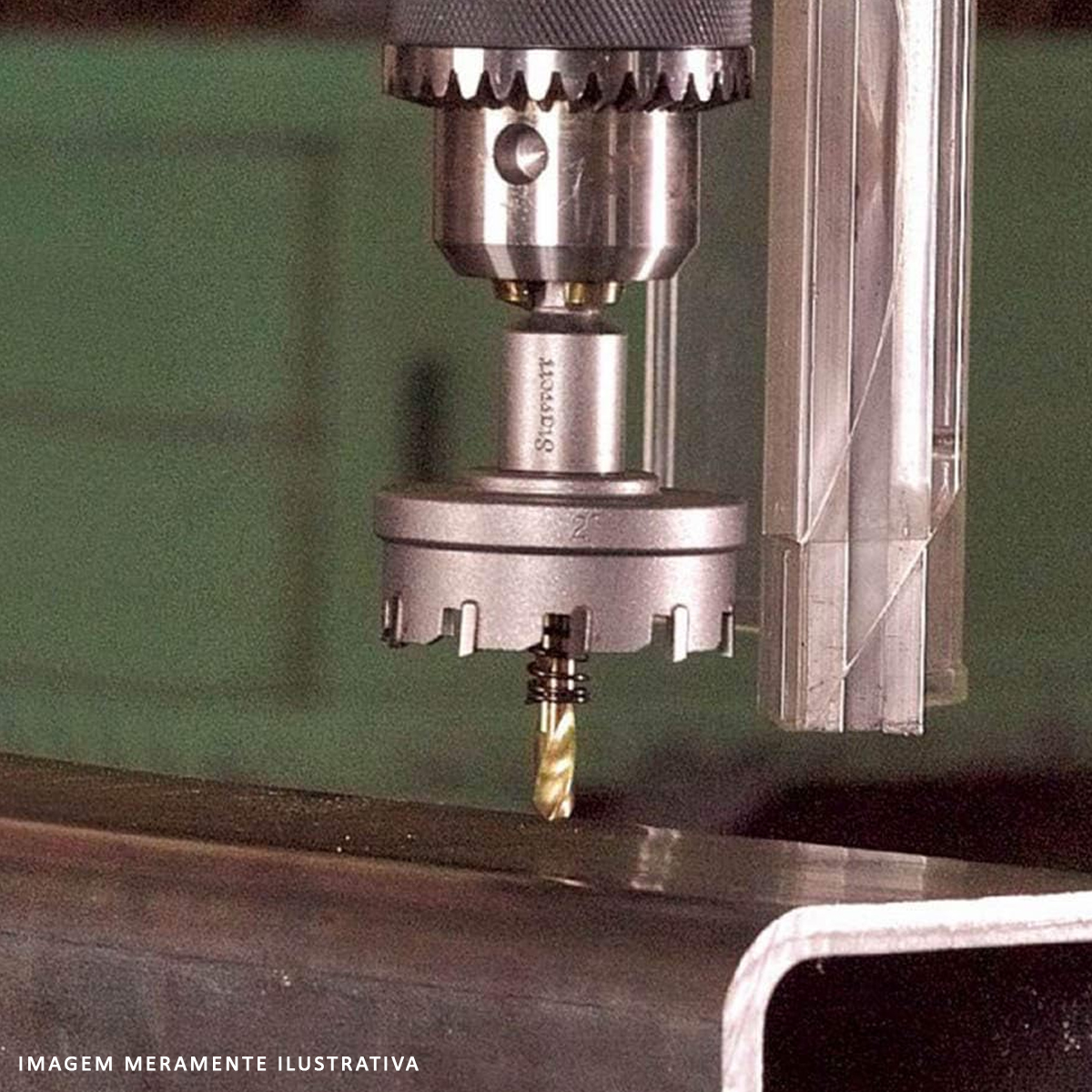 Serra Fresa Copo Metal Duro 25Mm/1 Polegada Profundidade Corte 13Mm Com Suporte Sm25 - Starrett